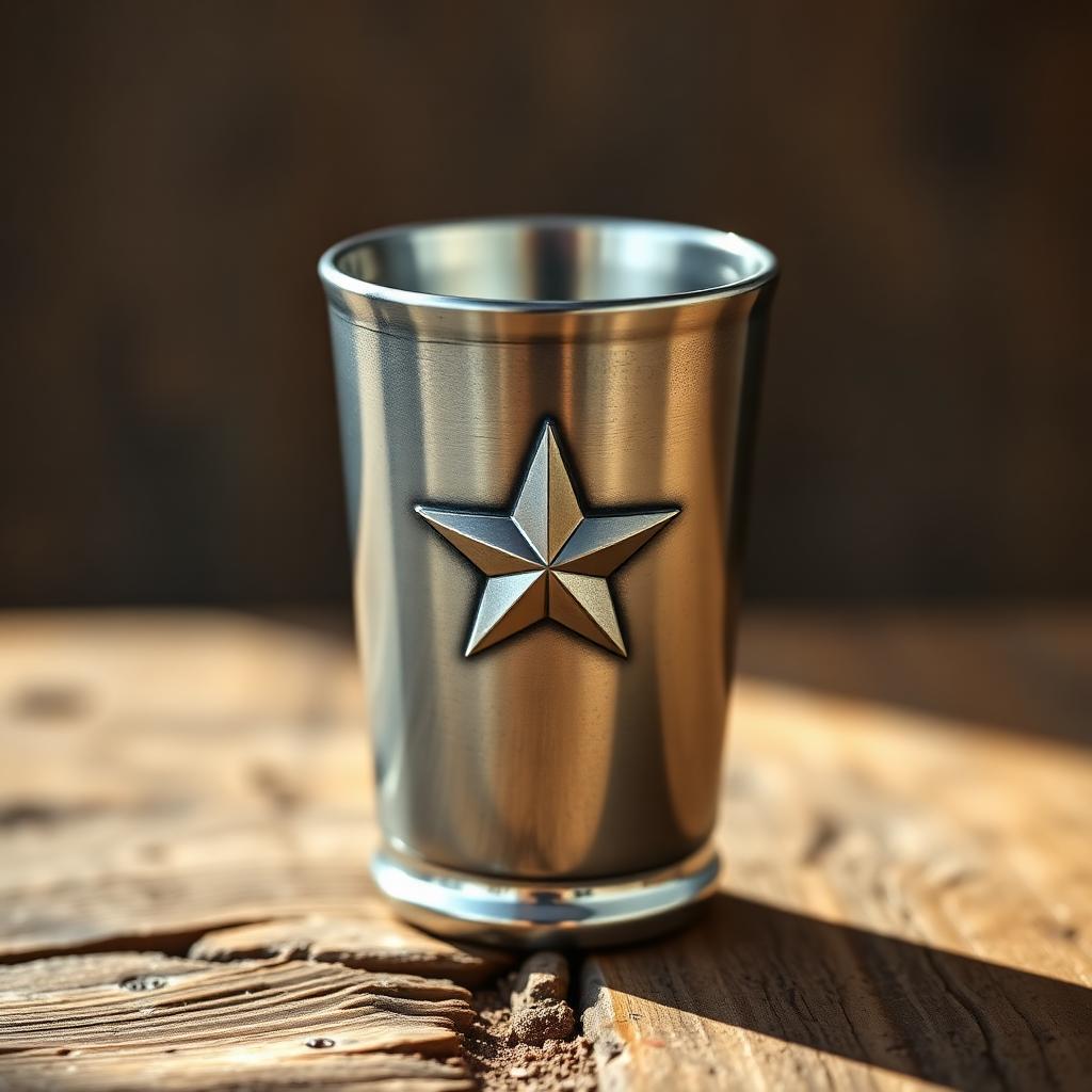 Tin Star Shot Glass