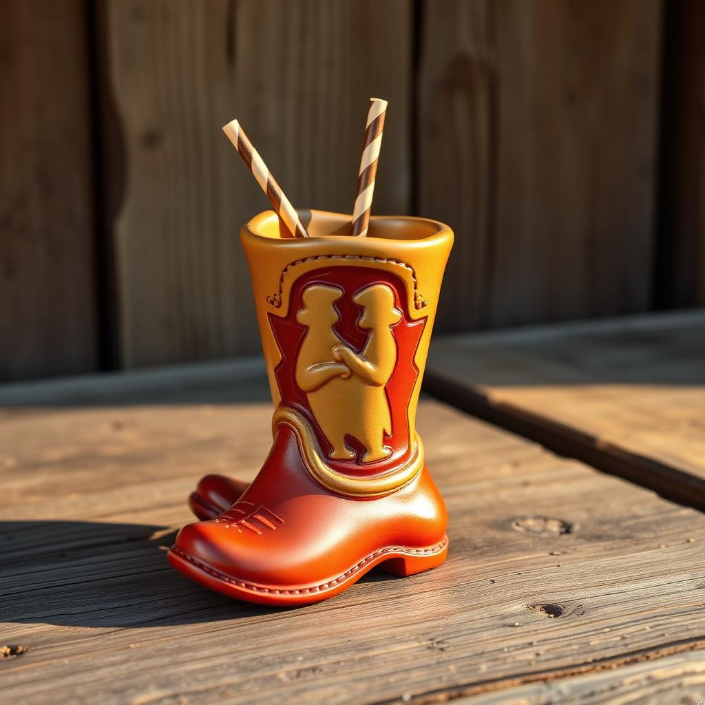 Cowboy Boot Sipper