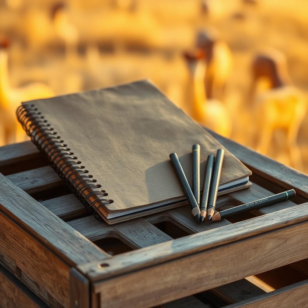 Sketch Pad & Pencils