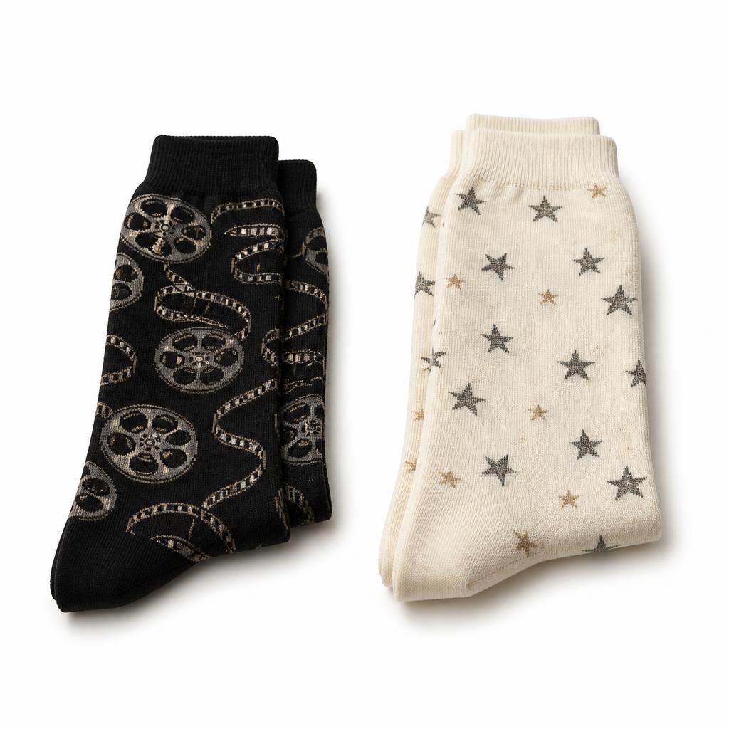 Film Reel Socks (2 pairs)