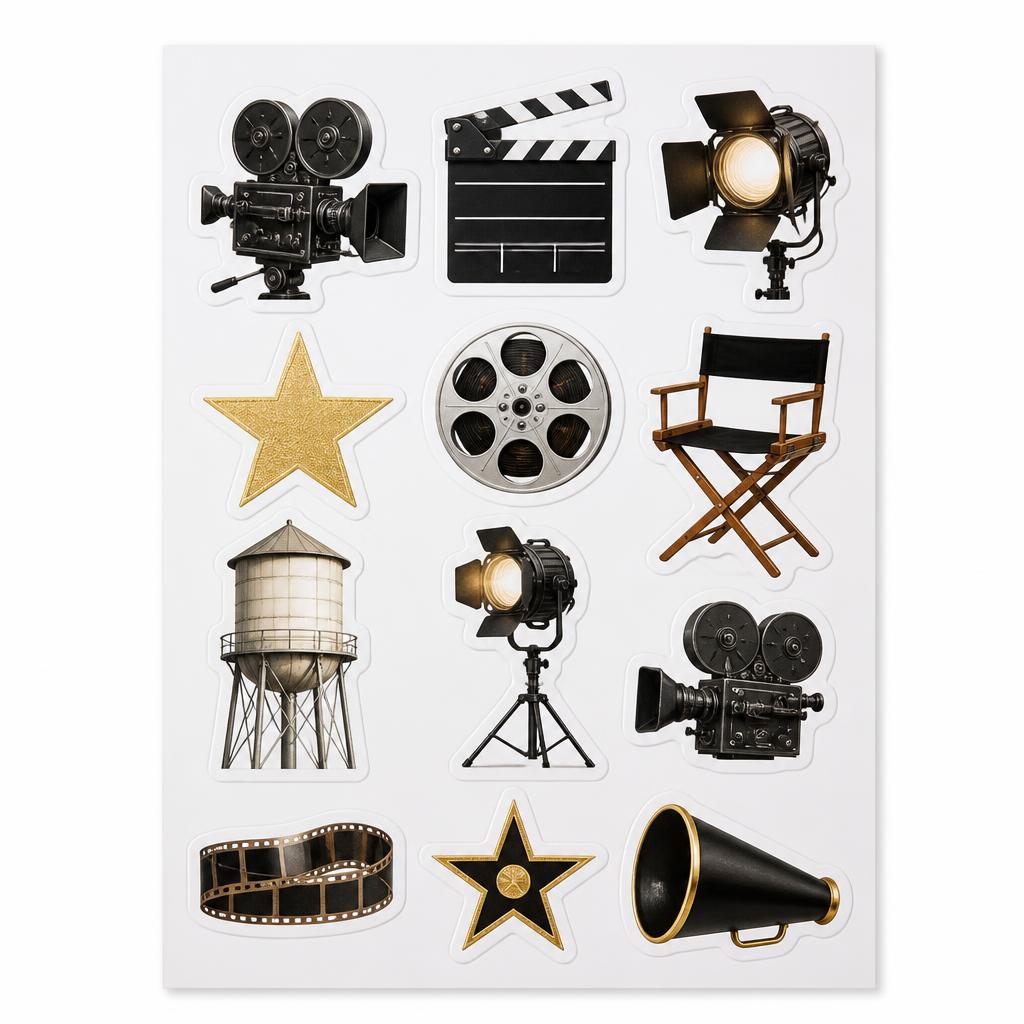 Prop Department Sticker Sheet