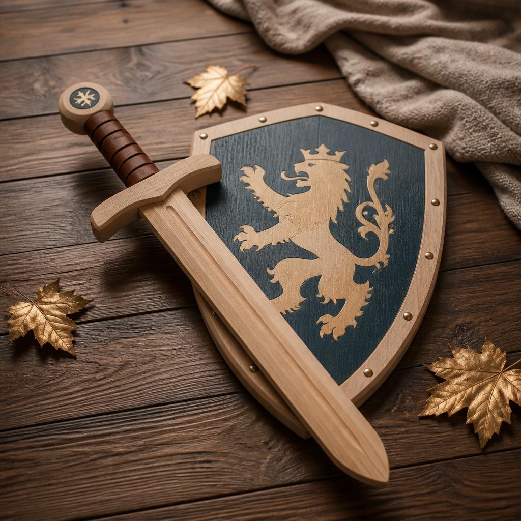 Knight's Wooden Sword & Shield