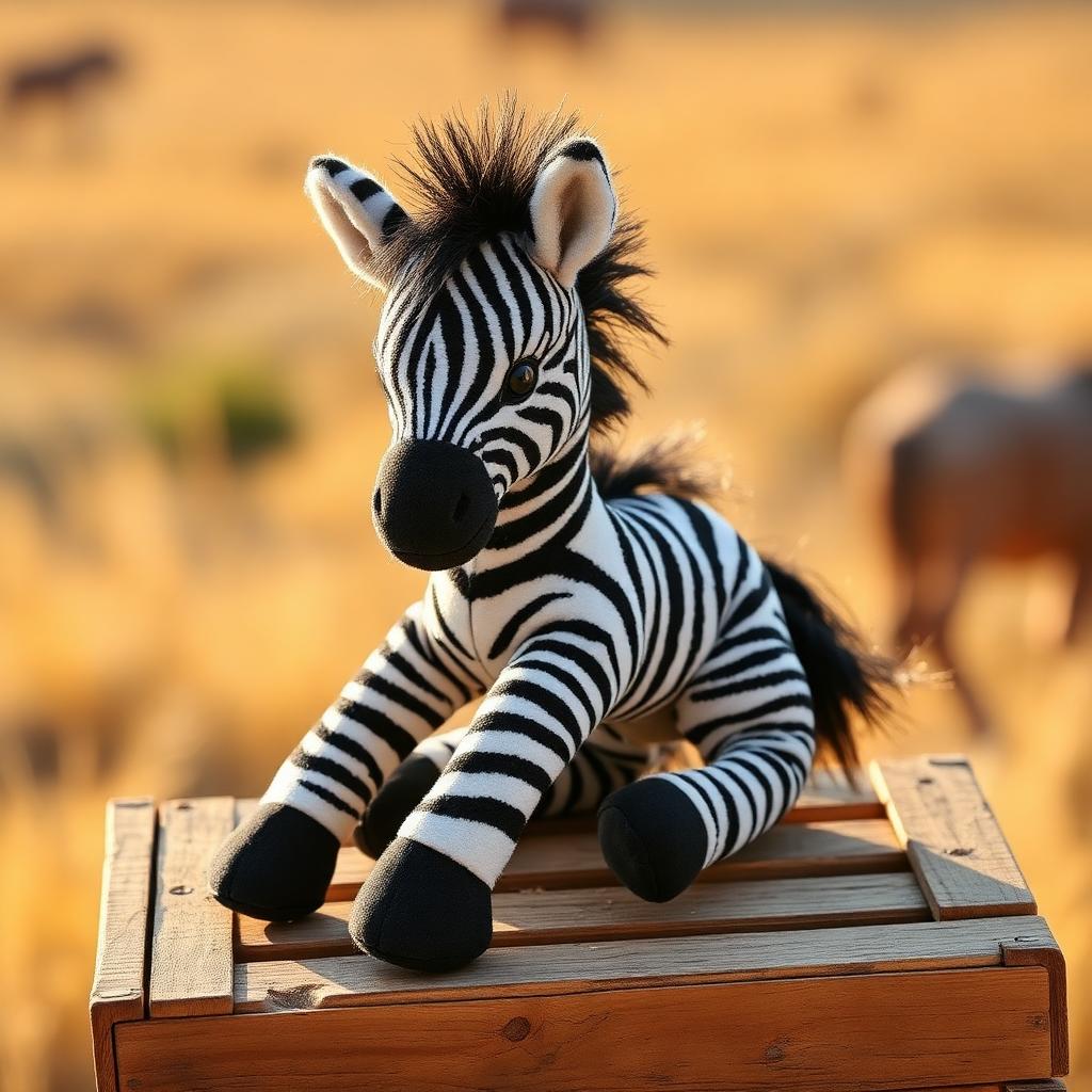 Zebra Foal Plush