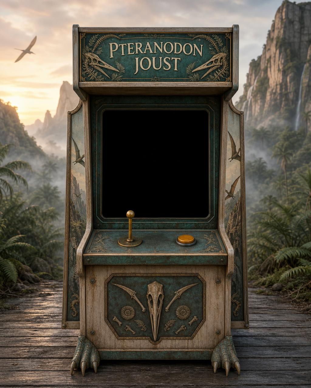 Pteranodon Joust arcade cabinet