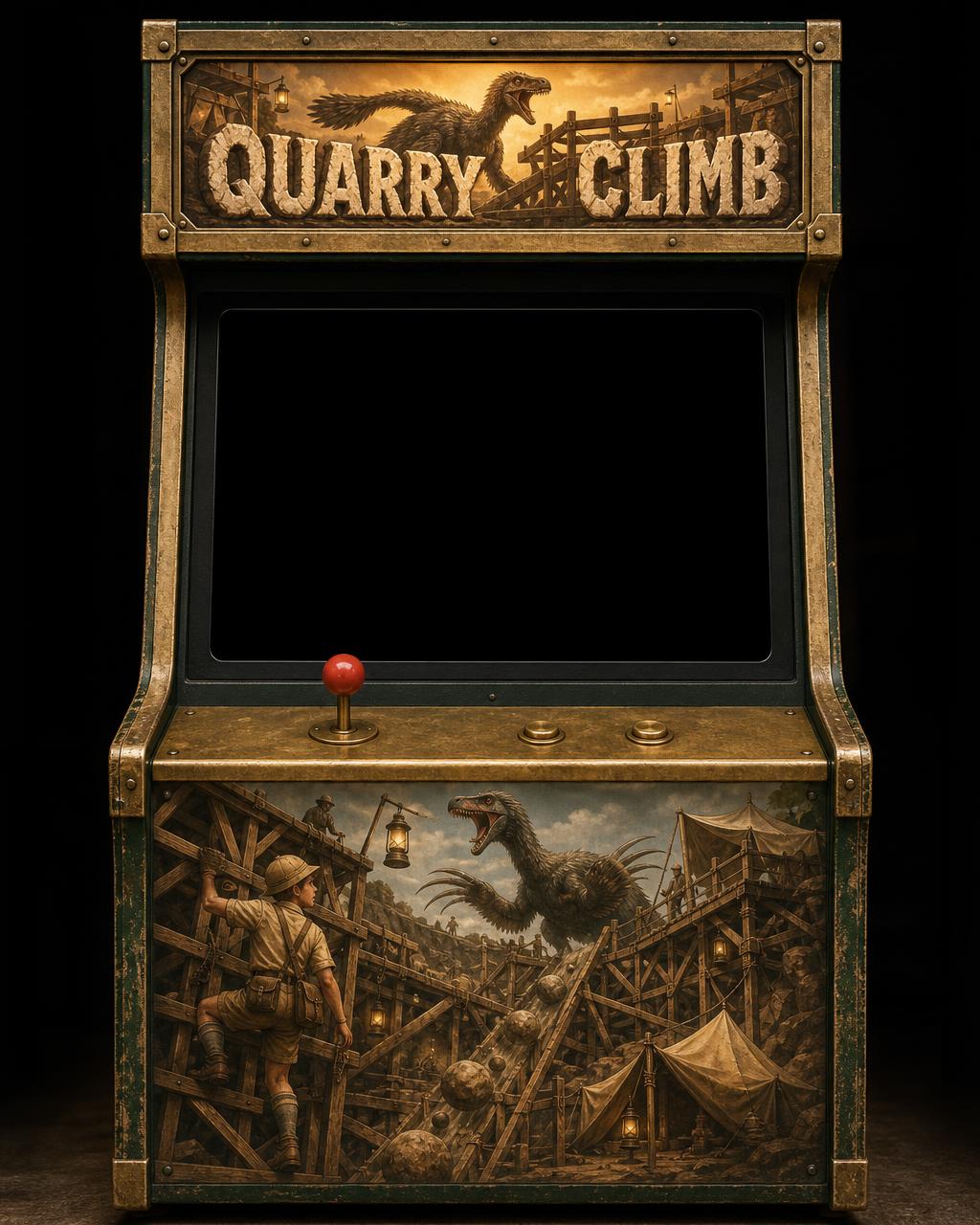 Quarry Climb arcade cabinet