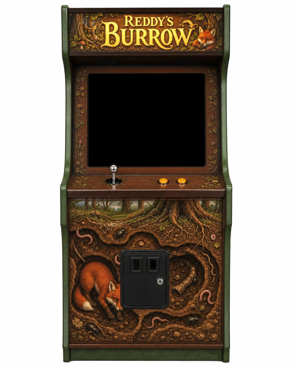 Reddy's Burrow arcade cabinet