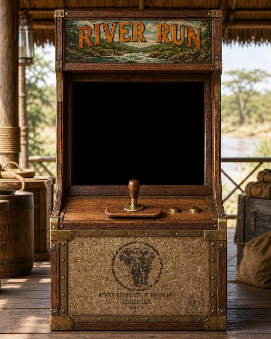River Run arcade cabinet