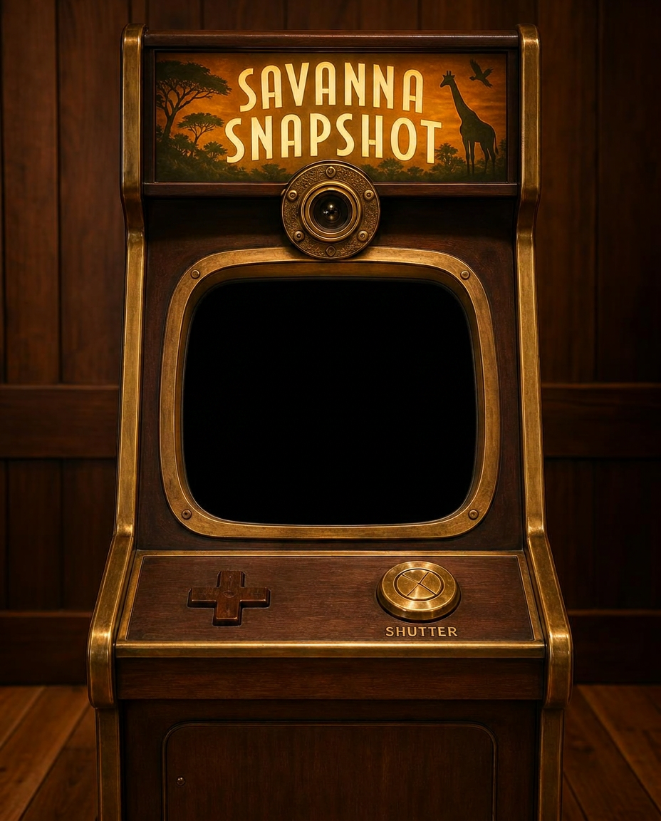 Savanna Snapshot arcade cabinet