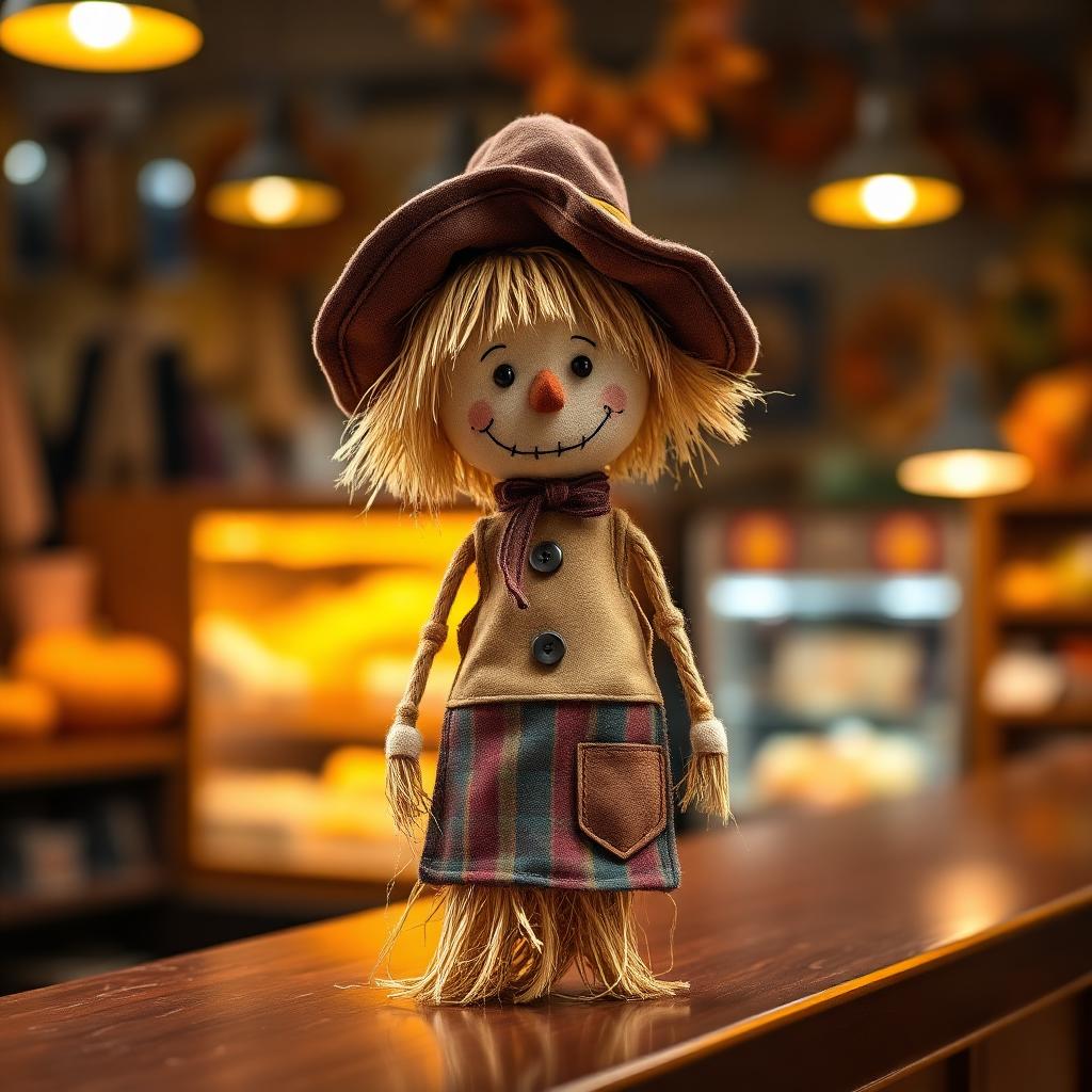 Scarecrow Bendy Figure