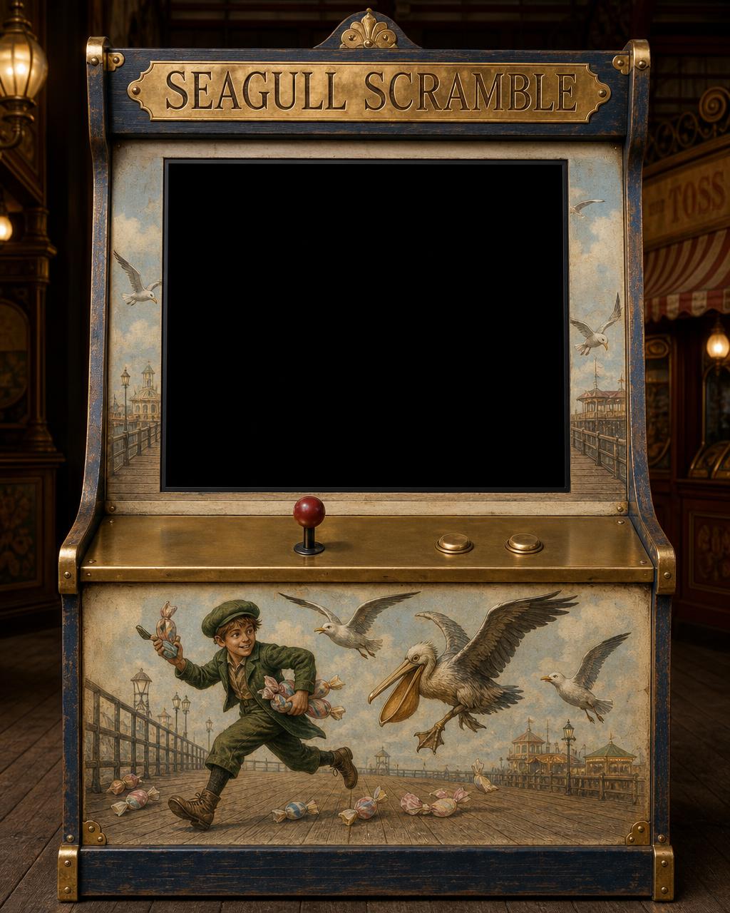 Seagull Scramble arcade cabinet