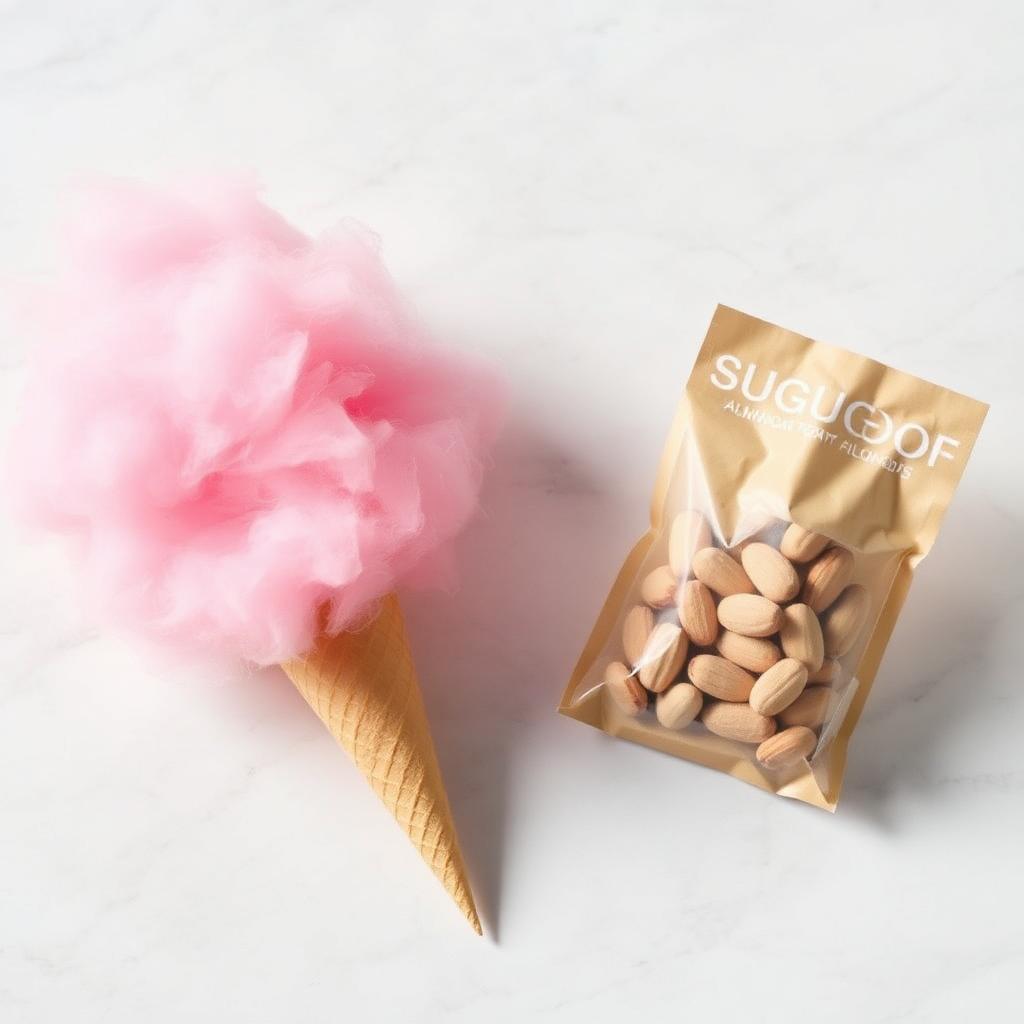 Cone of Candy Floss