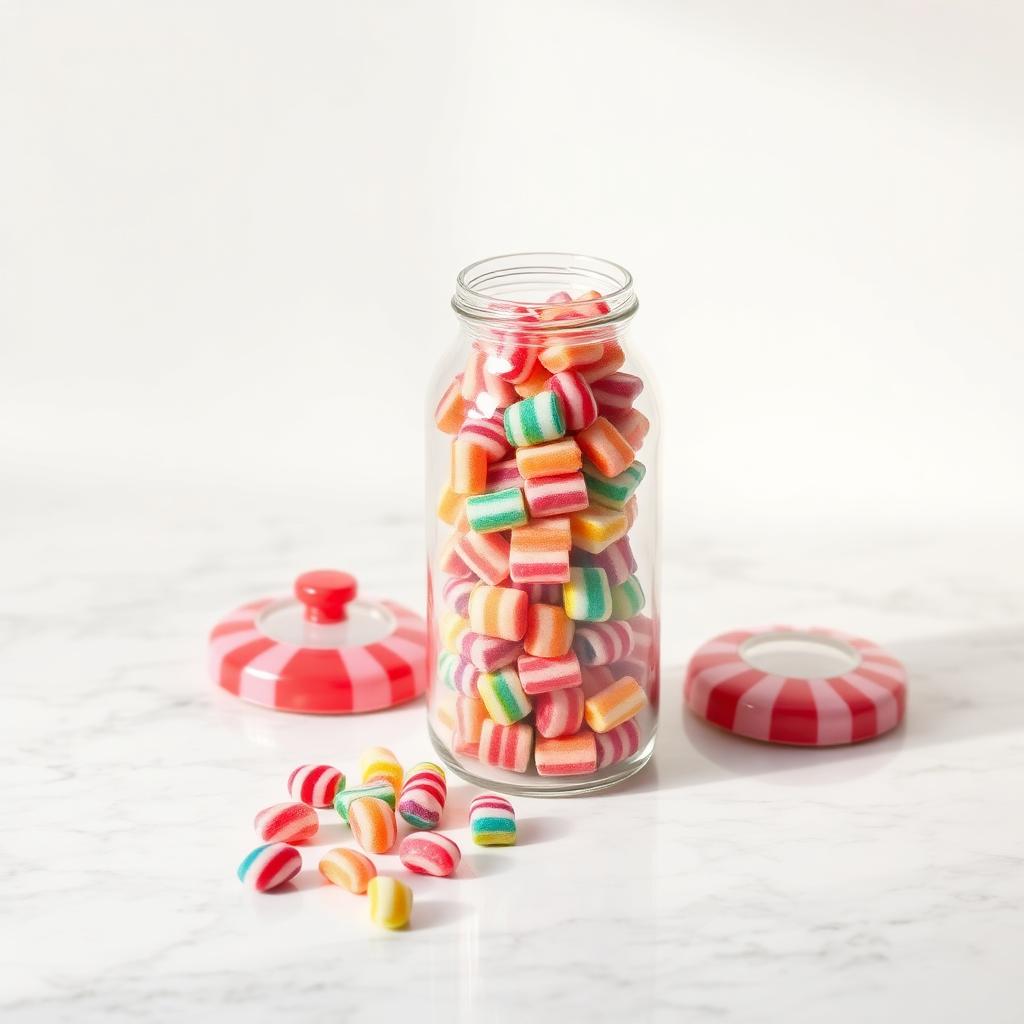 Quarter Jar of Striped Boilings