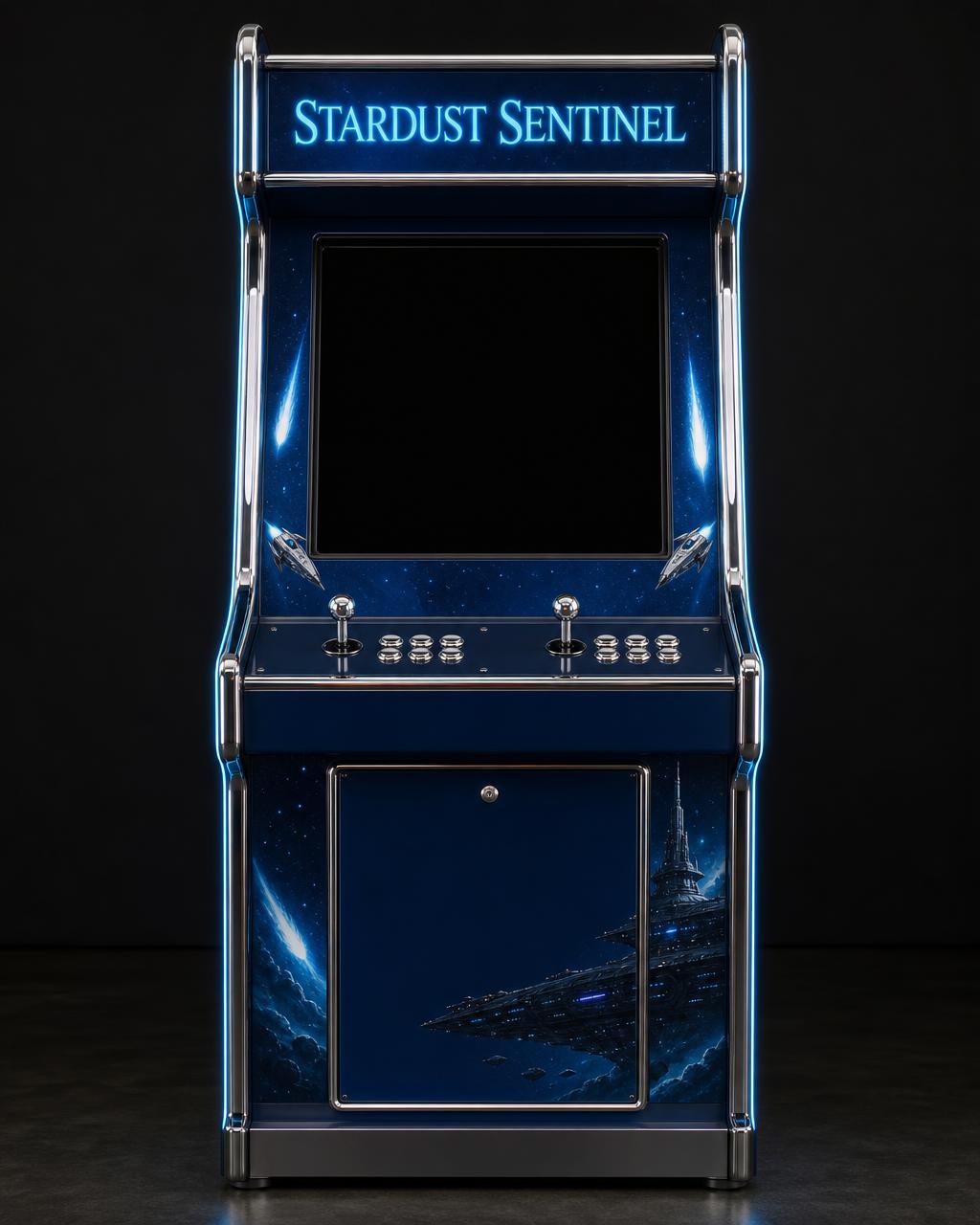 Stardust Sentinel arcade cabinet