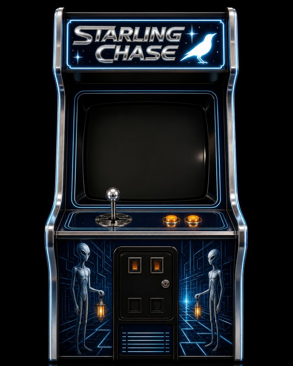 Starling Chase arcade cabinet