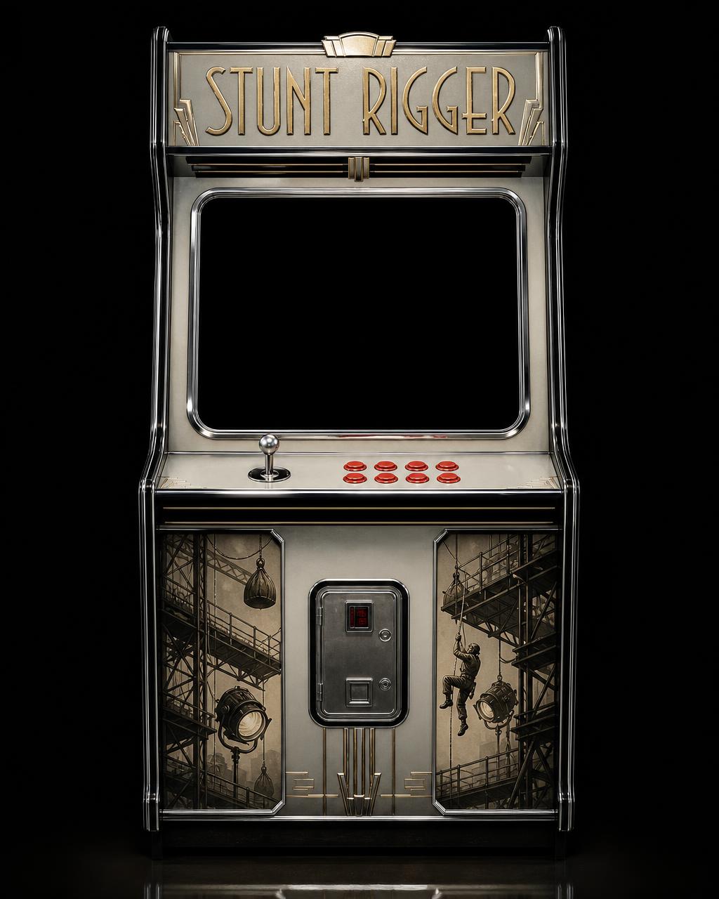 Stunt Rigger arcade cabinet