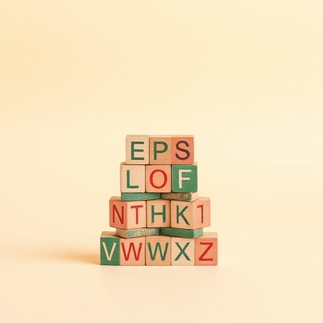 Alphabet Building Blocks