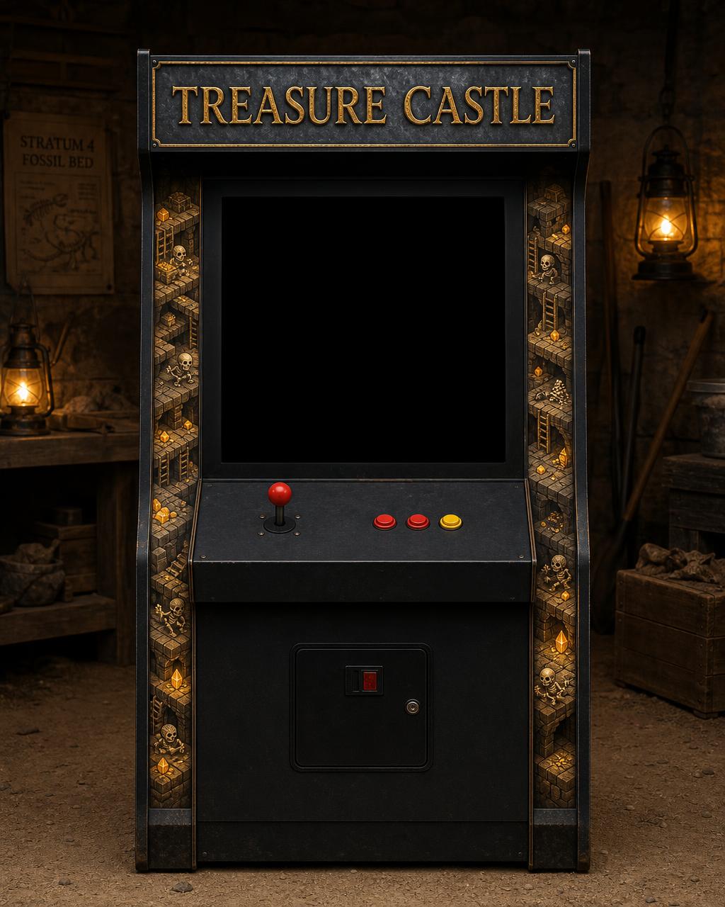 Treasure Castle arcade cabinet