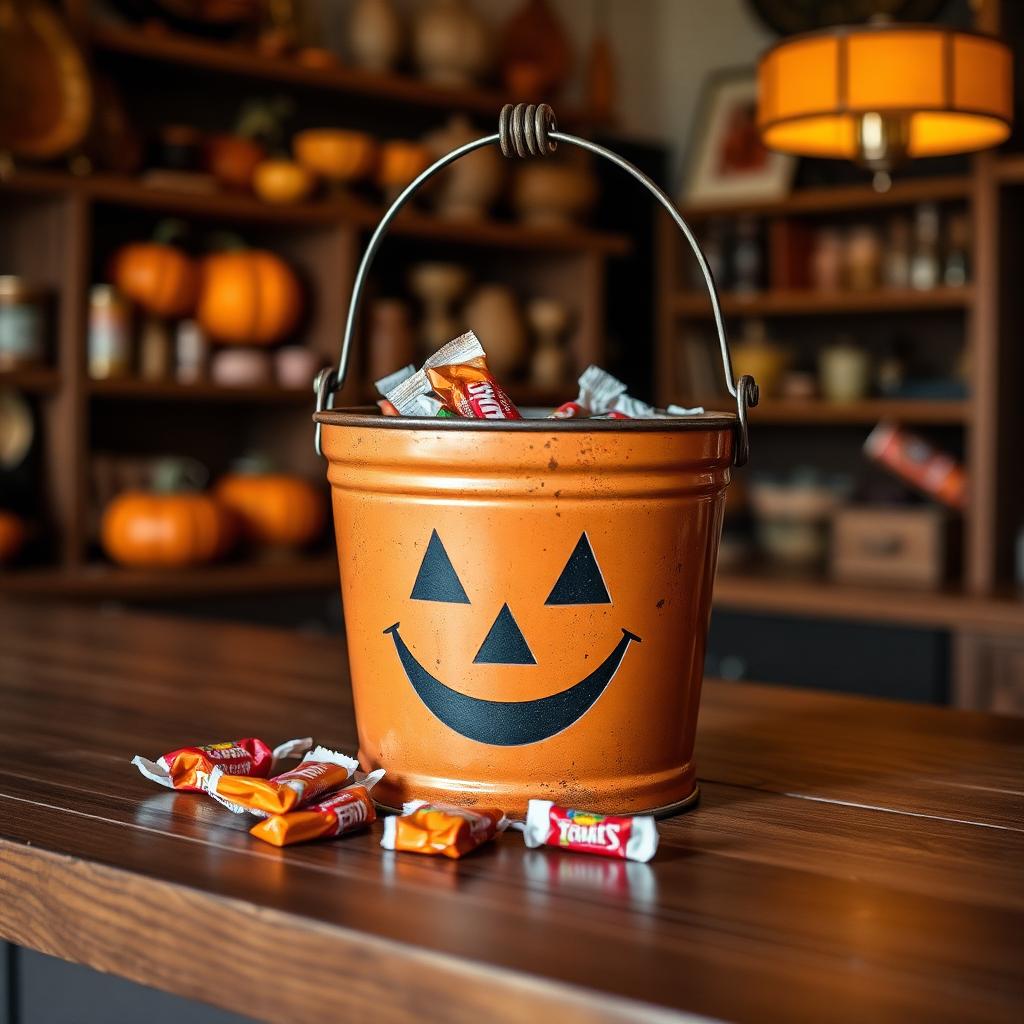 Jack-o'-Lantern Pail