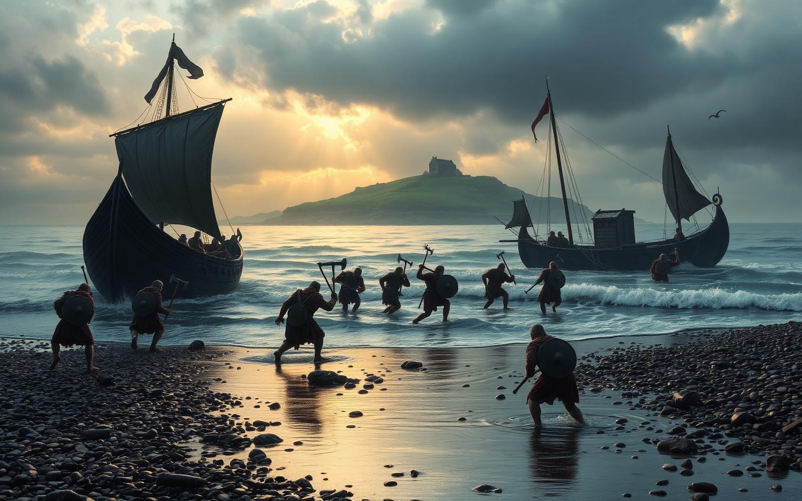 793 CE — Lindisfarne