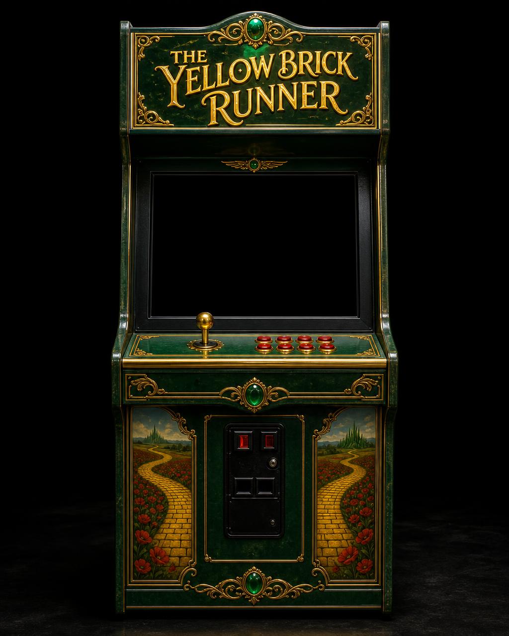 The Yellow Brick Runner arcade cabinet